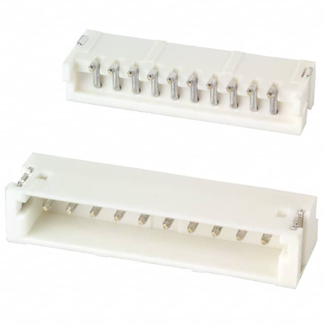 S10B-ZR-SM3A-TF JST Sales America Inc.  Headers Male Pins
